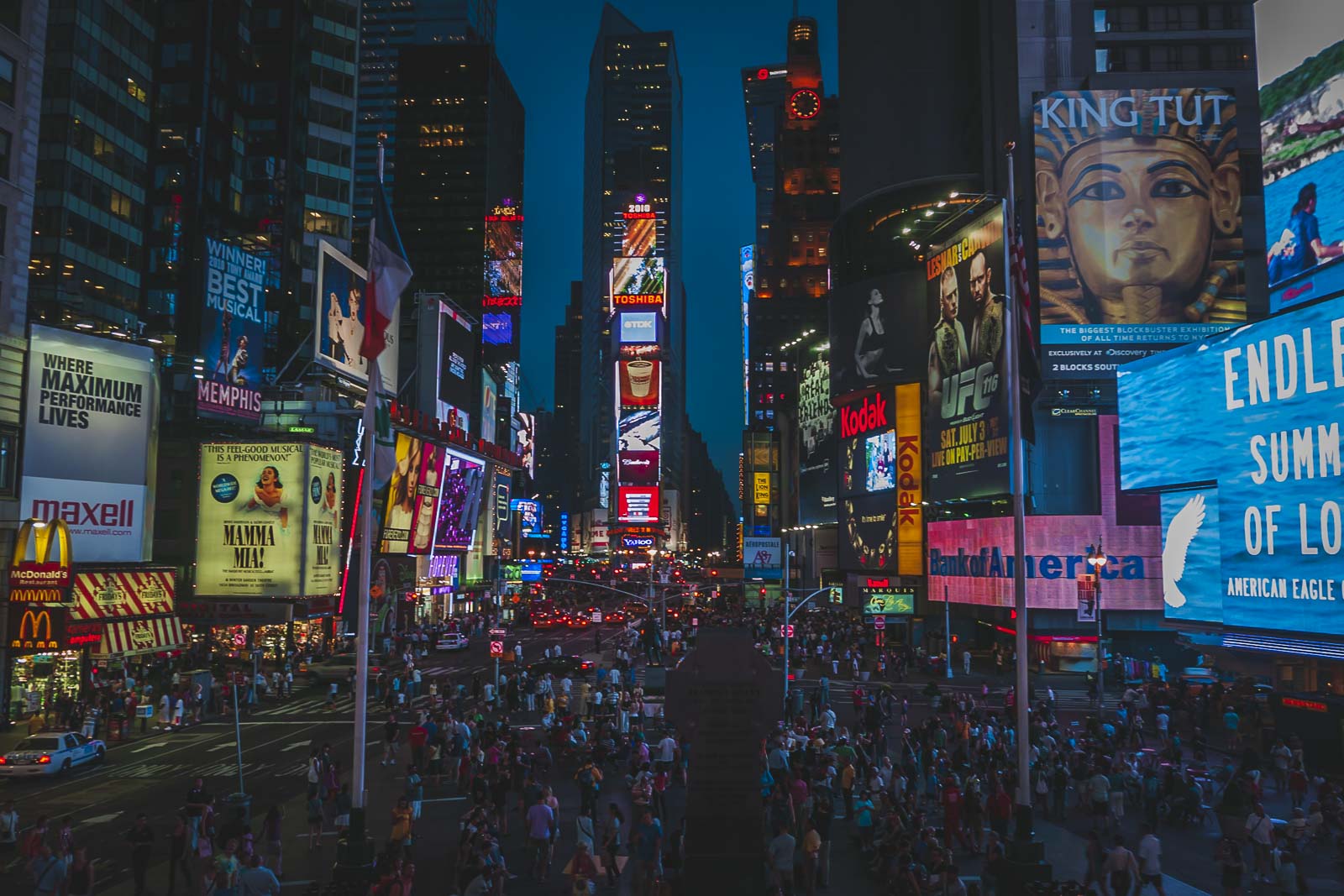 famosa celebración de Año Nuevo en la ciudad de Nueva York