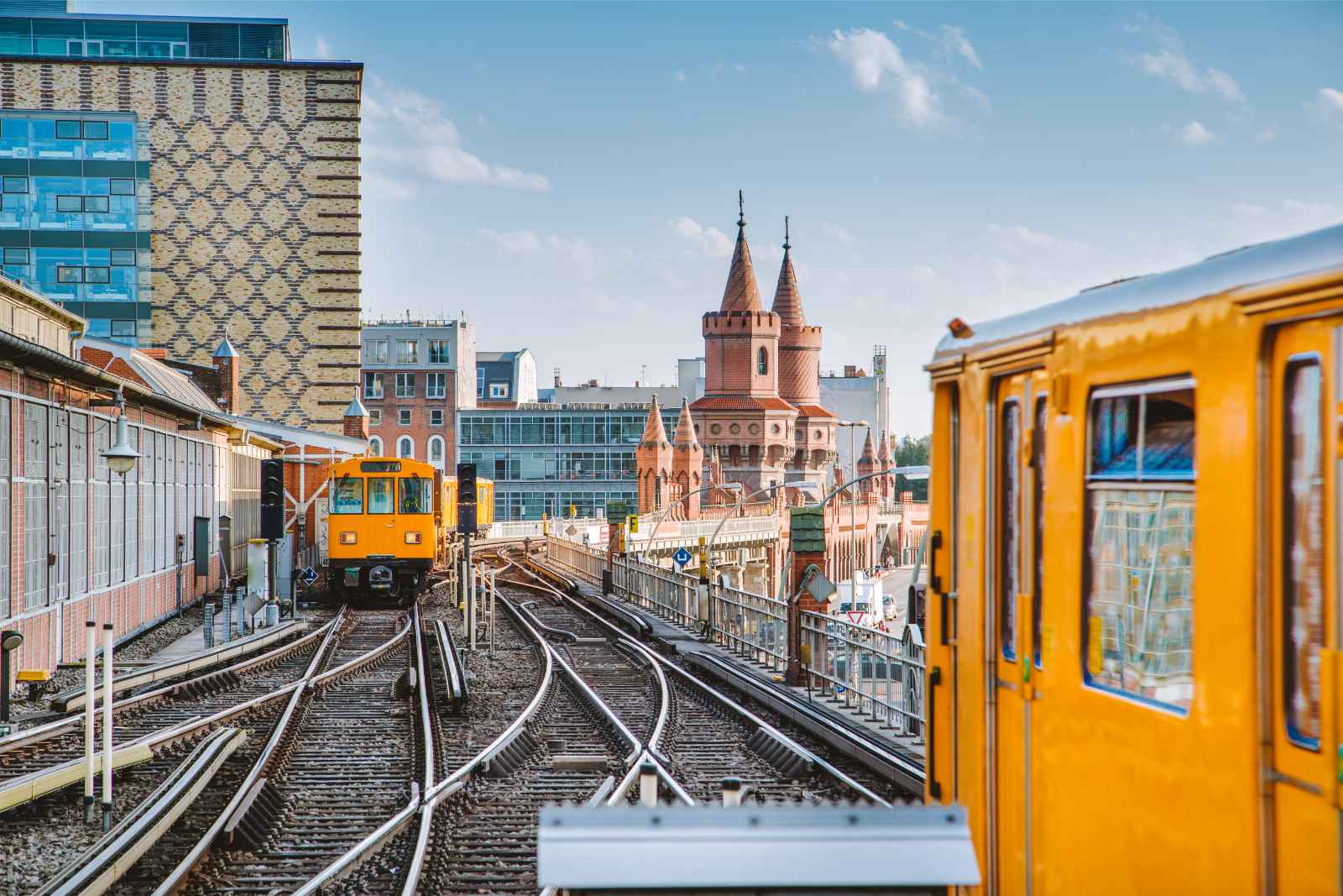 Dónde alojarse en Berlín Geografía de la ciudad Berliner U Bahn Oberbaum