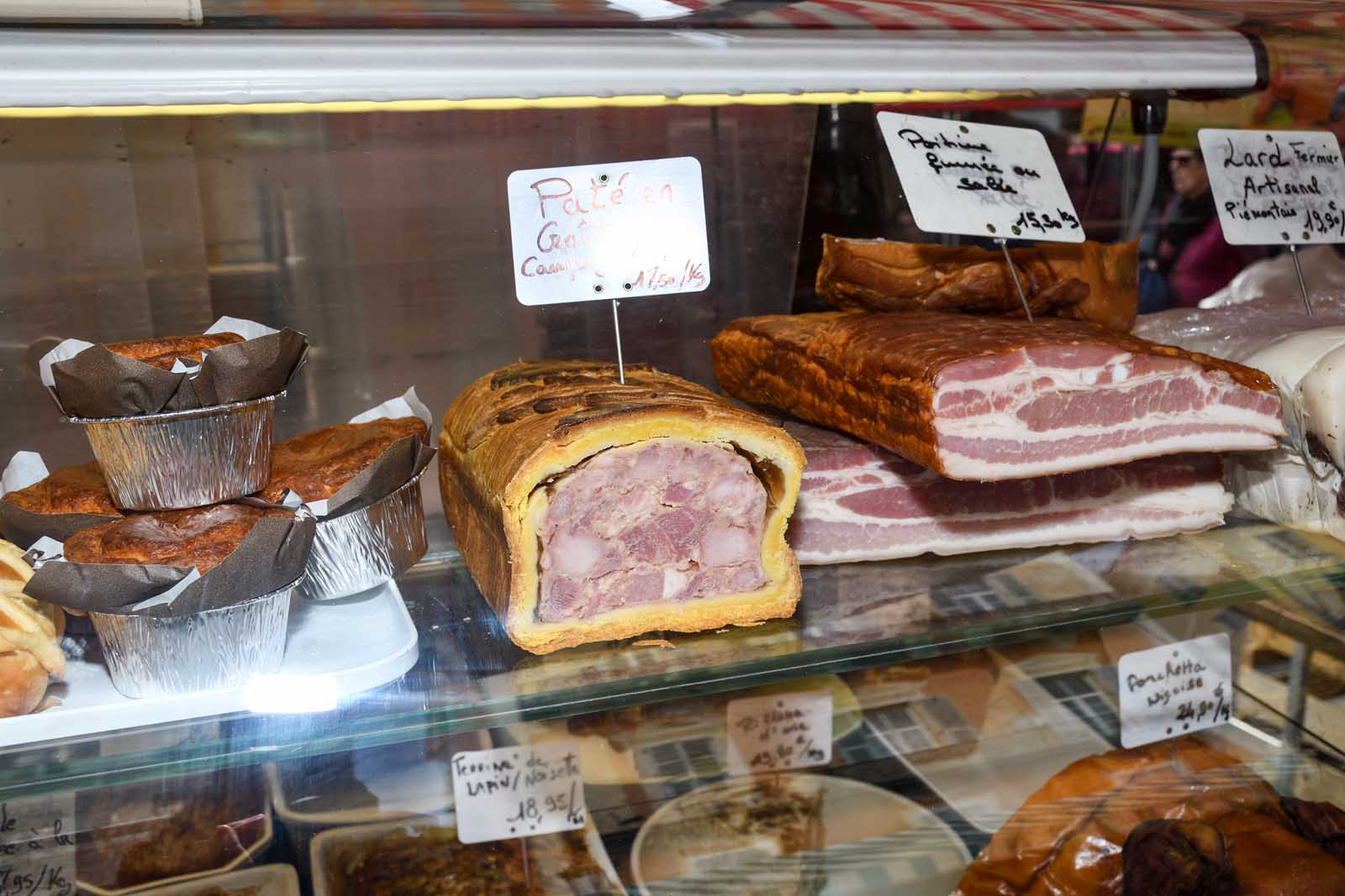 Mercados de alimentación en París