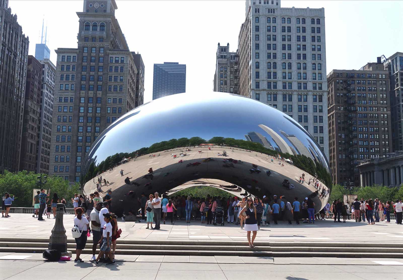 Las mejores cosas que hacer en Chicago Bean en el Millenium Park