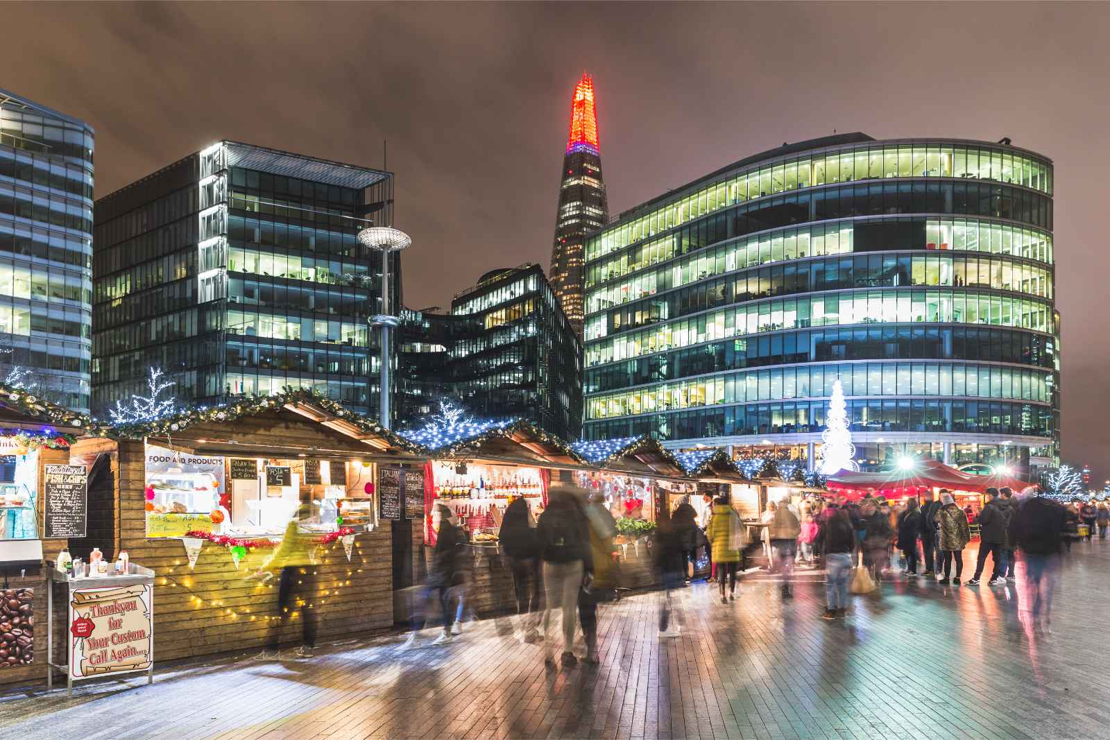 Mercado de Navidad de London Bridge City