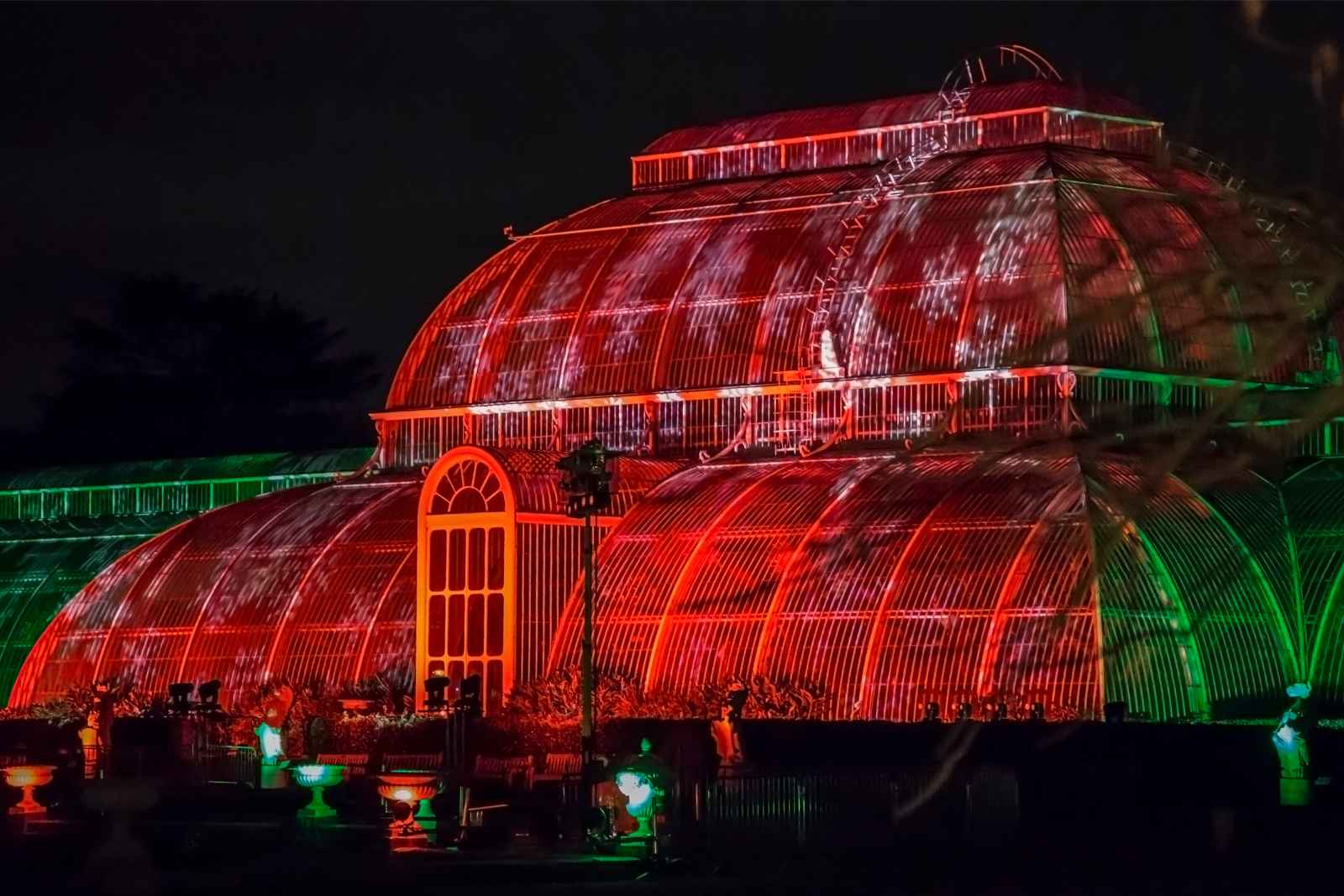 Navidad en los Kew Gardens de Londres