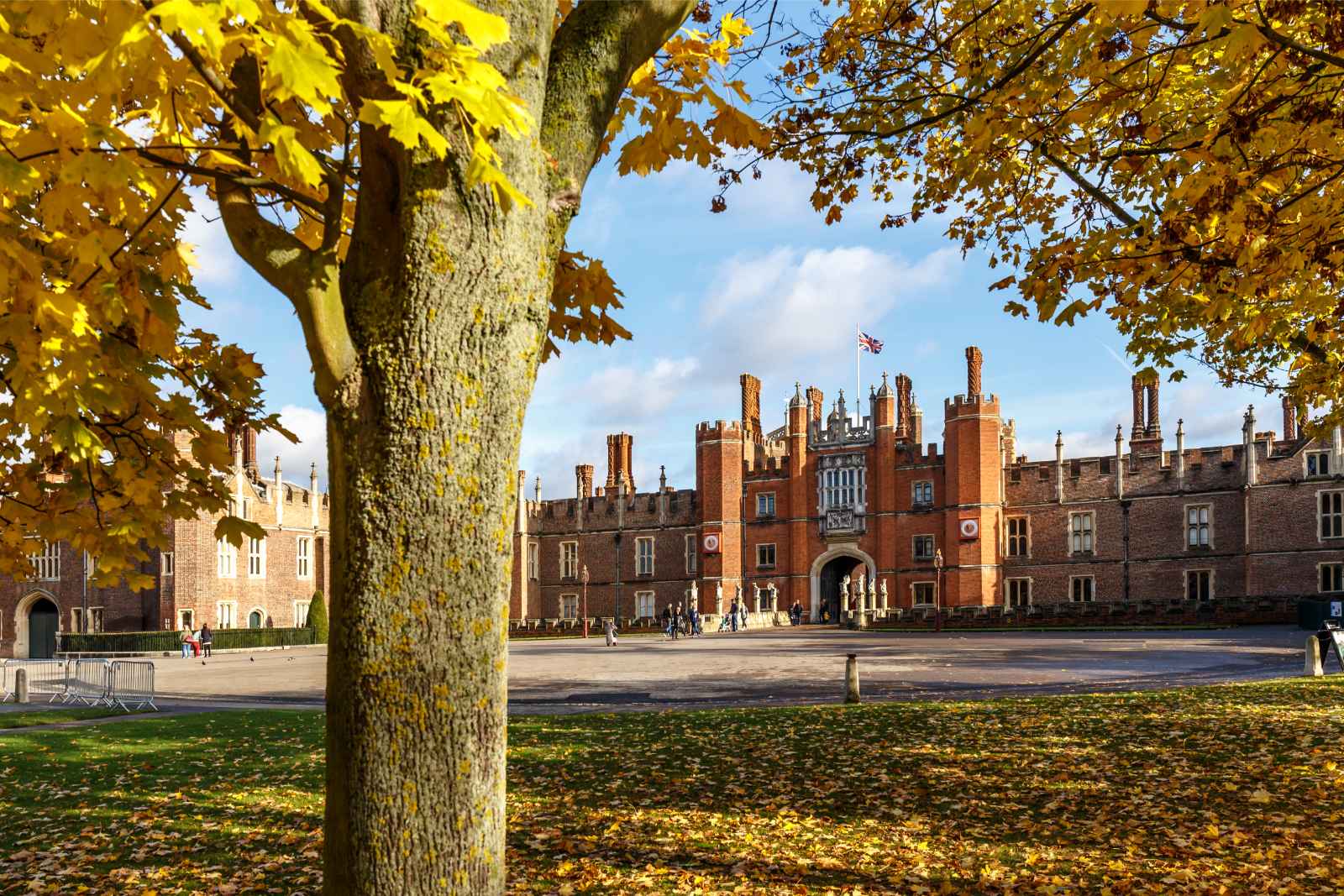 Celebrando la Navidad en Hampton Court de Londres