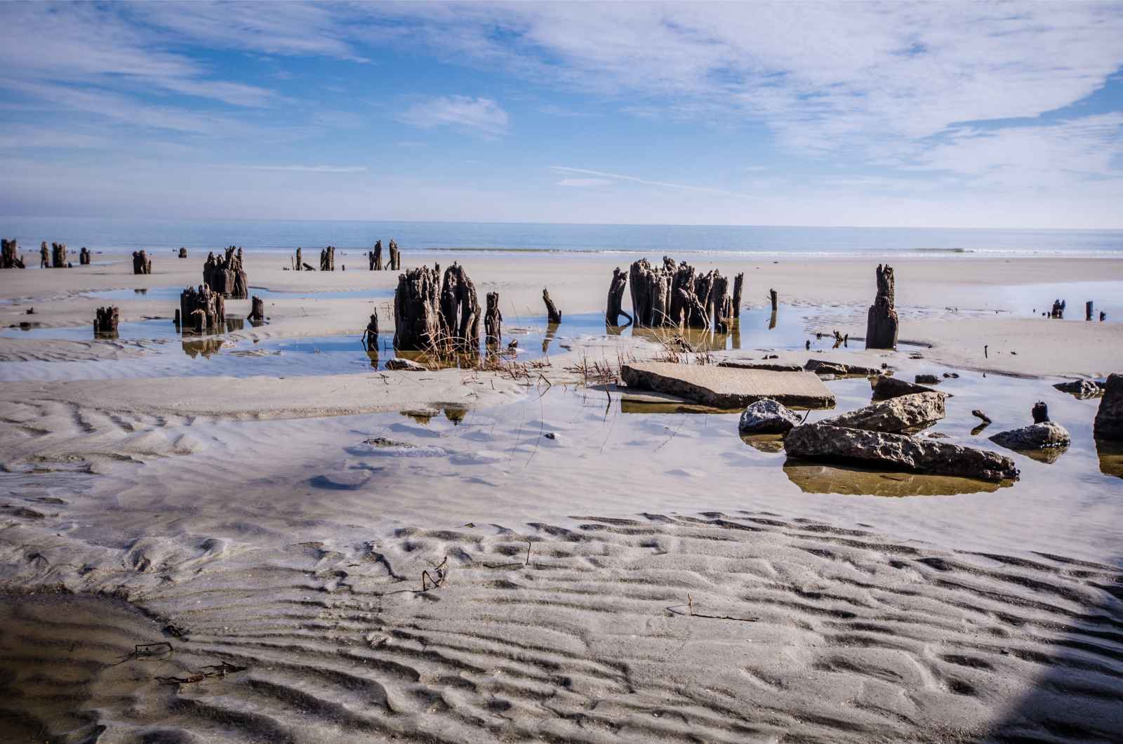 Mejores lugares para visitar en enero, EE.UU. Huntington Island State Park