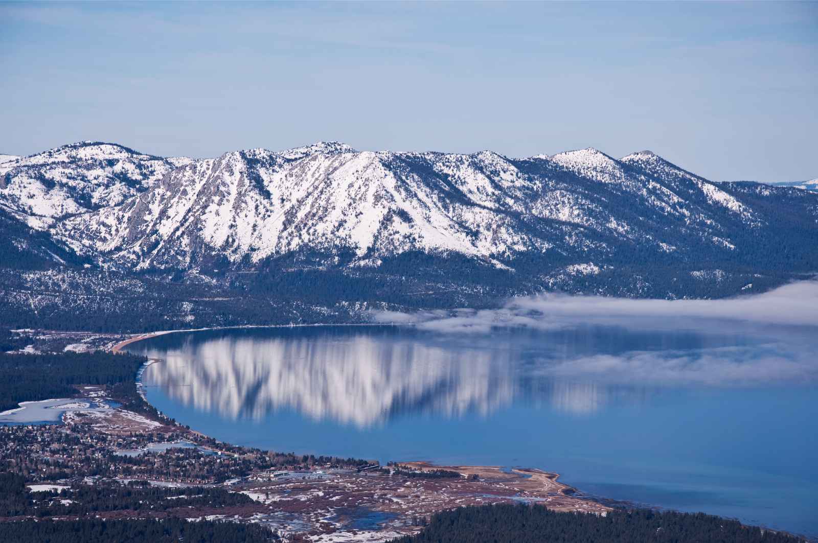 Mejores lugares para visitar en enero, EE.UU. Lake Tahoe 1