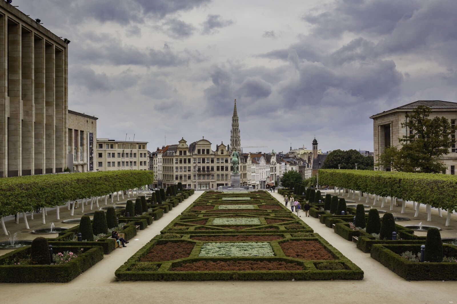 Qué hacer en Bruselas Mont des Arts