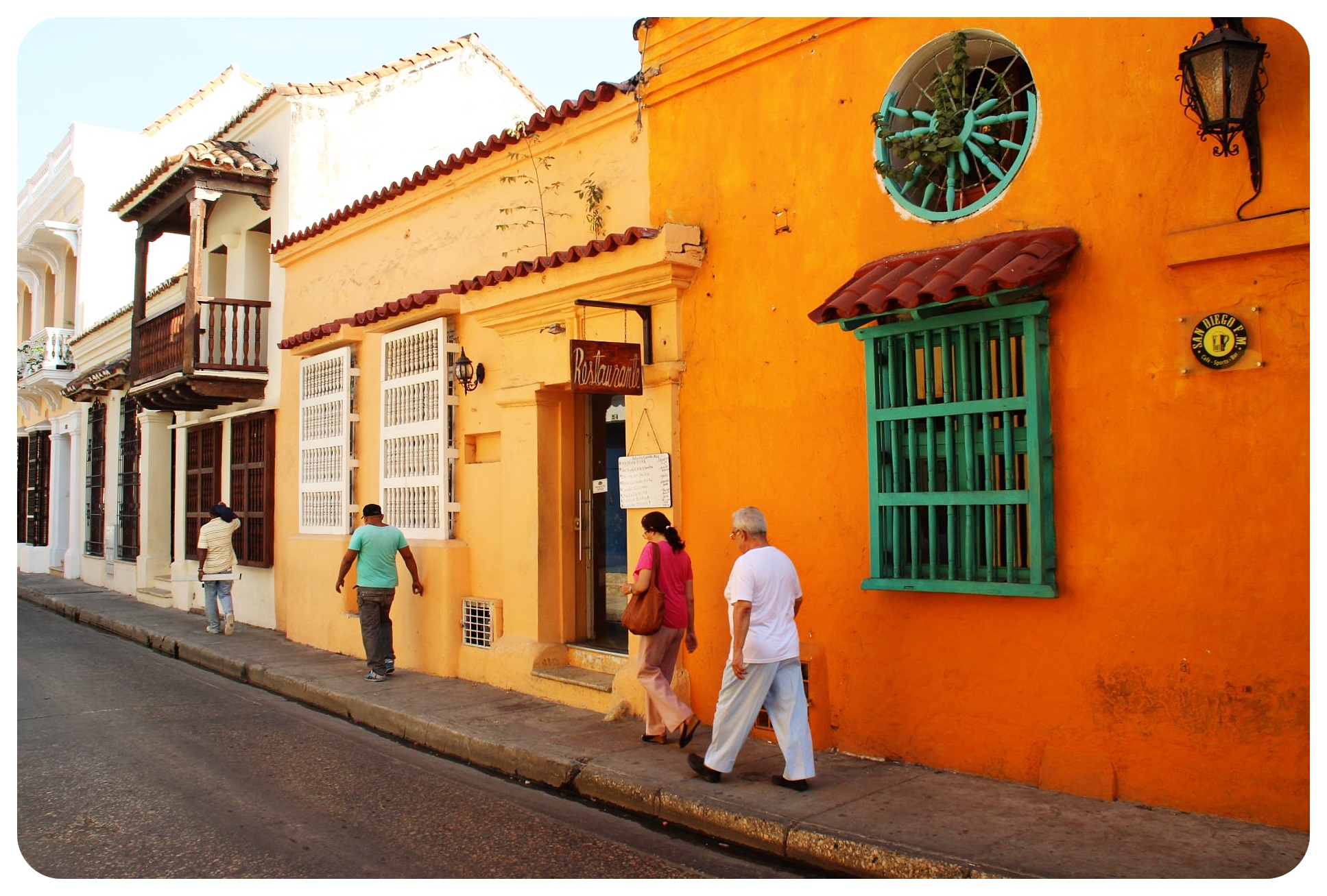 casas de colores de cartagena