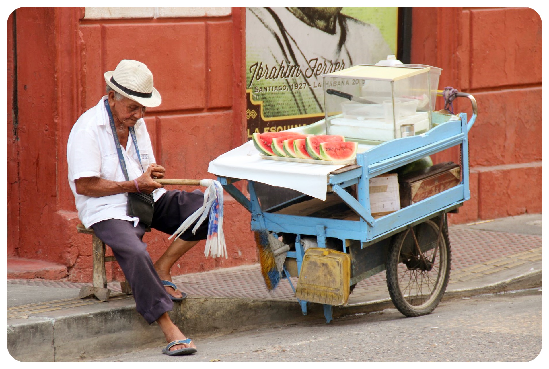 vendedor de melones de cartagena