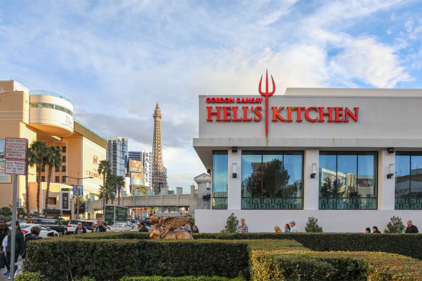 Las mejores cosas que hacer en Las Vegas Celebrity Restaurant Ramsey's Hell's Kitchen