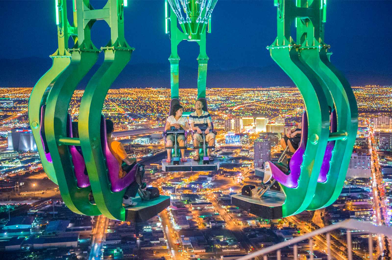 Las mejores cosas que hacer en Las Vegas Stratosphere X Thrill Rides