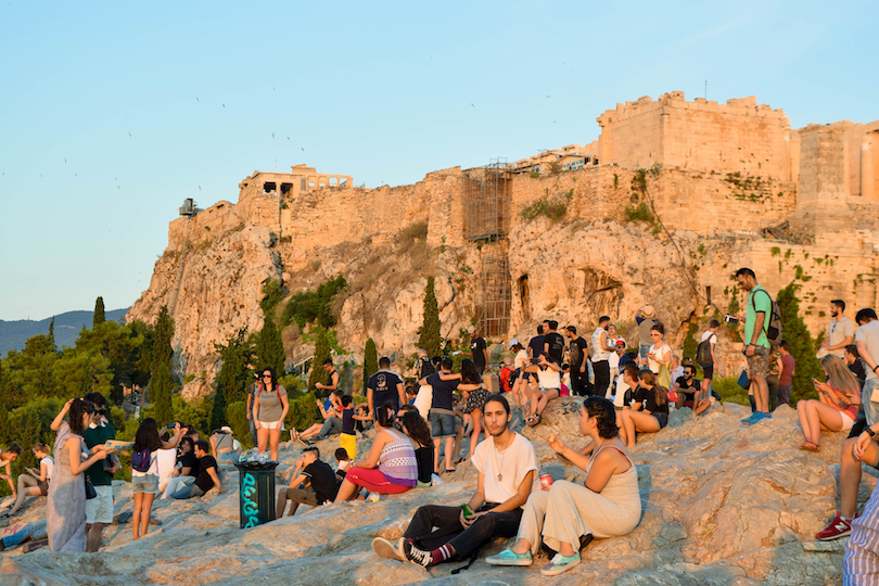 Atenas en julio