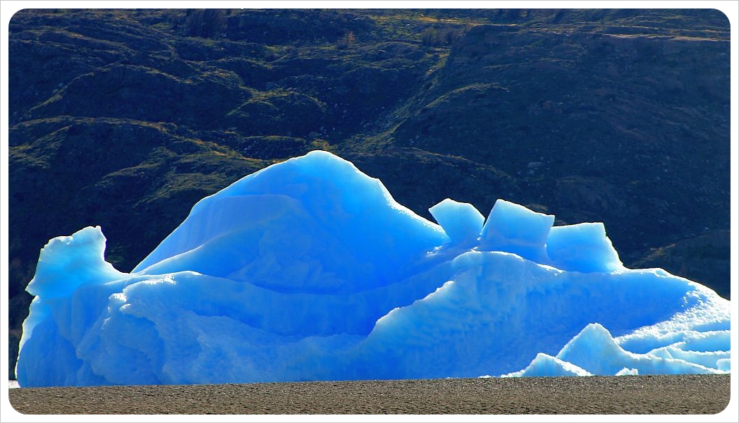 ice berg torres del paine