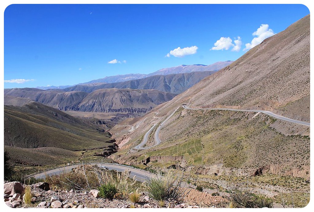 fallida de humahuaca andes mountain road