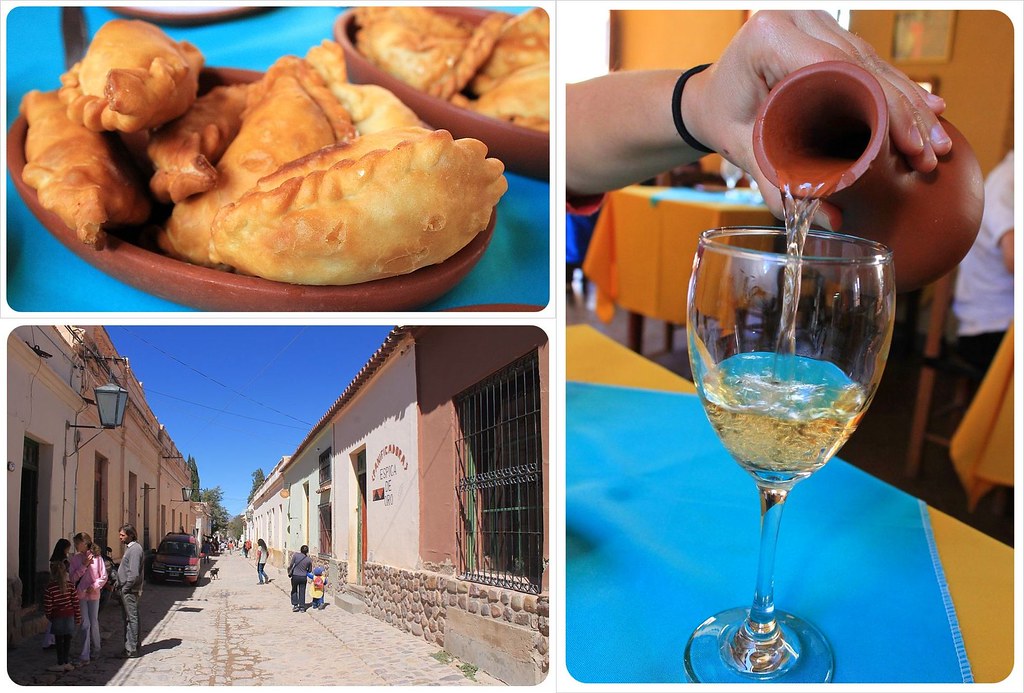 Vino Humahuaca y empanadas