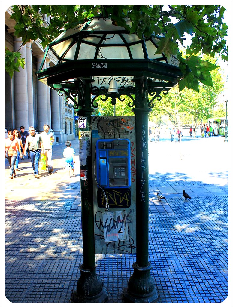 cabina telefónica de santiago