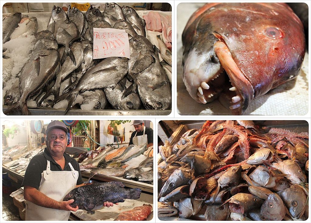 Mercado central de pescado de Santiago de Chile