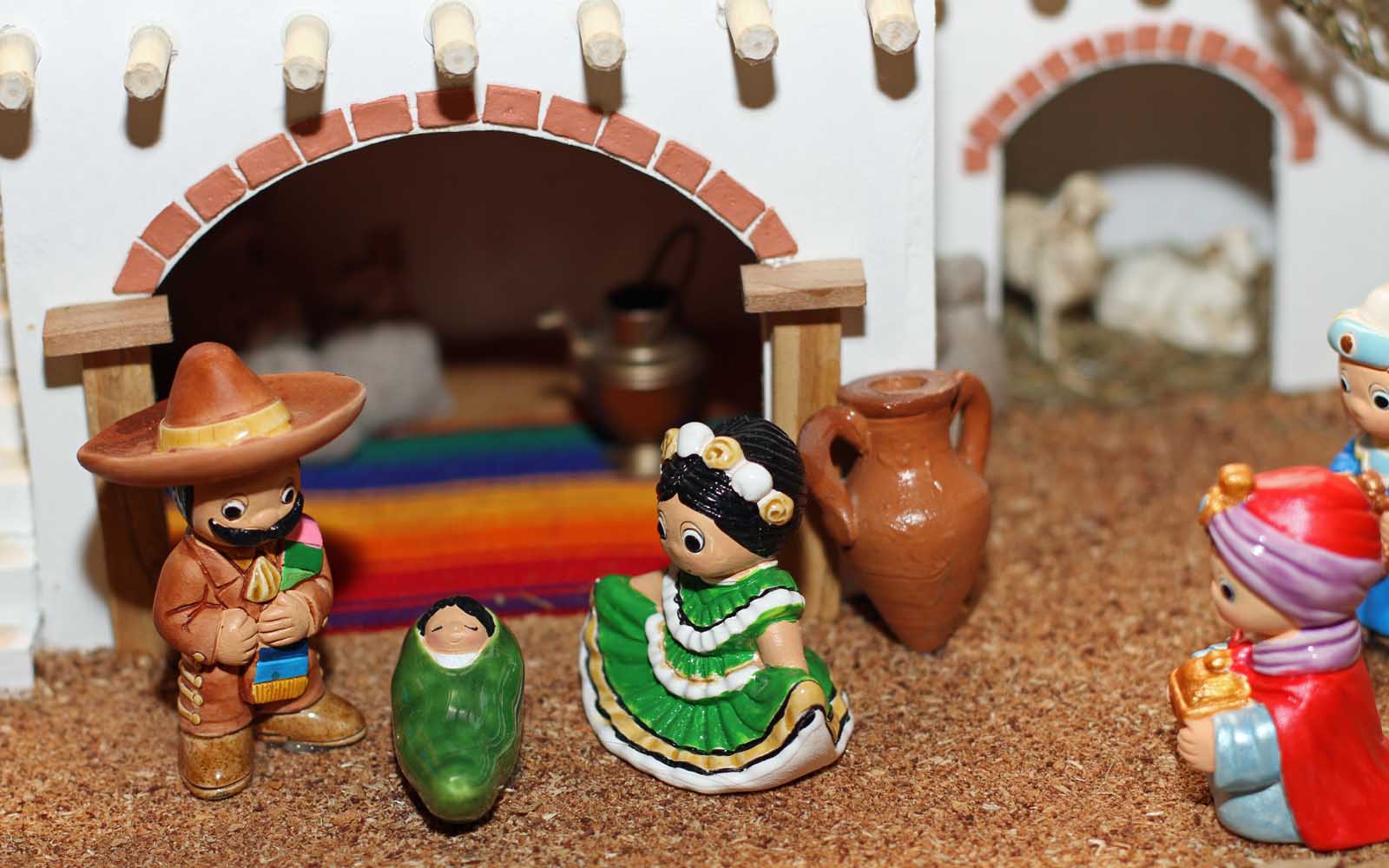 tradiciones navideñas en el pesebre de México