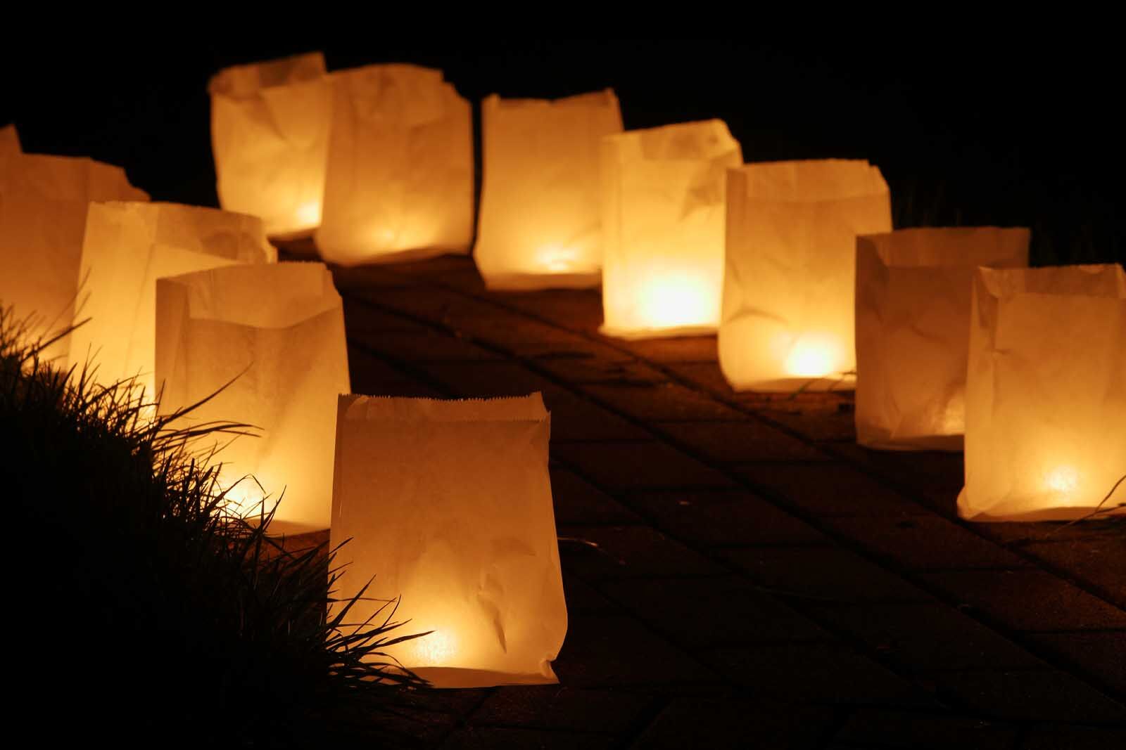 luminarias de tradición navideña mexicana