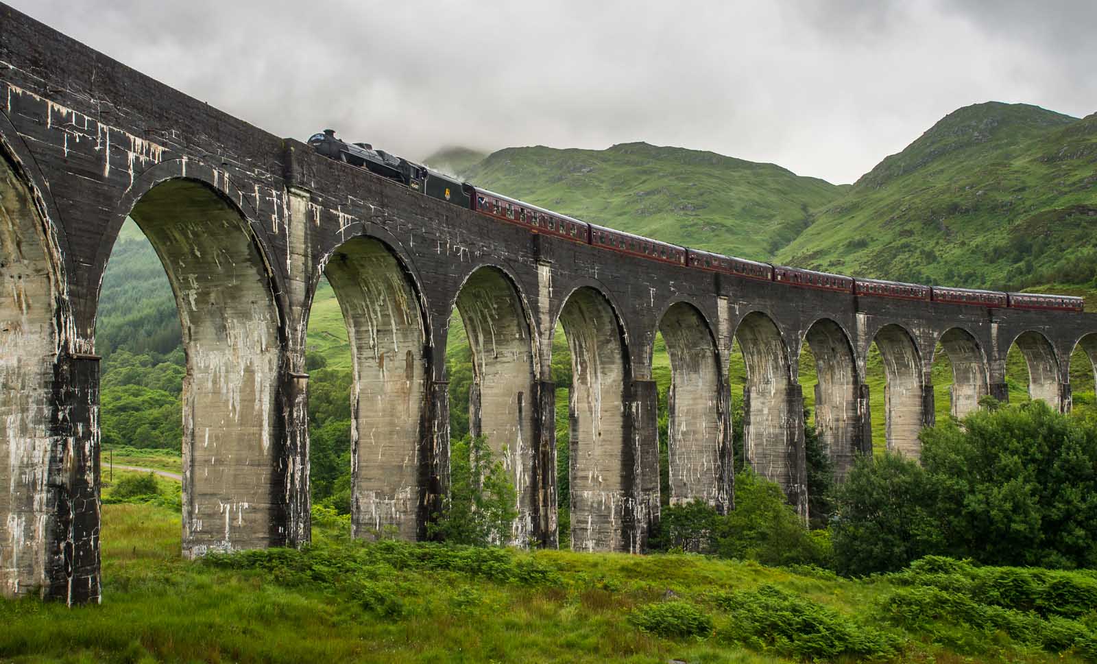 cosas que hacer en Escocia El tren de vapor jacobita 