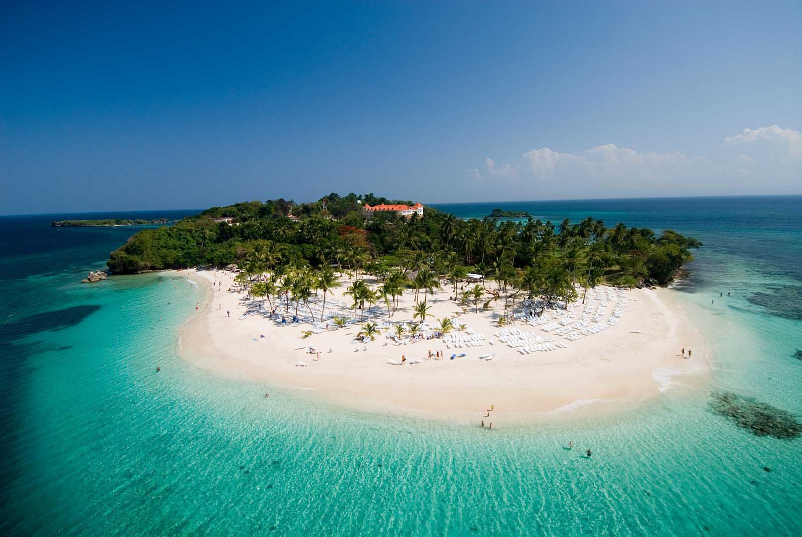 Playas de Cayo Levantado en República Dominicana