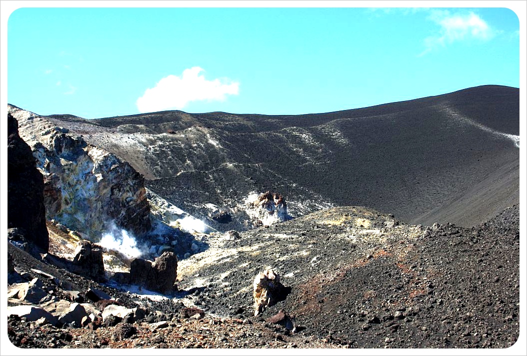 Embarque de volcán