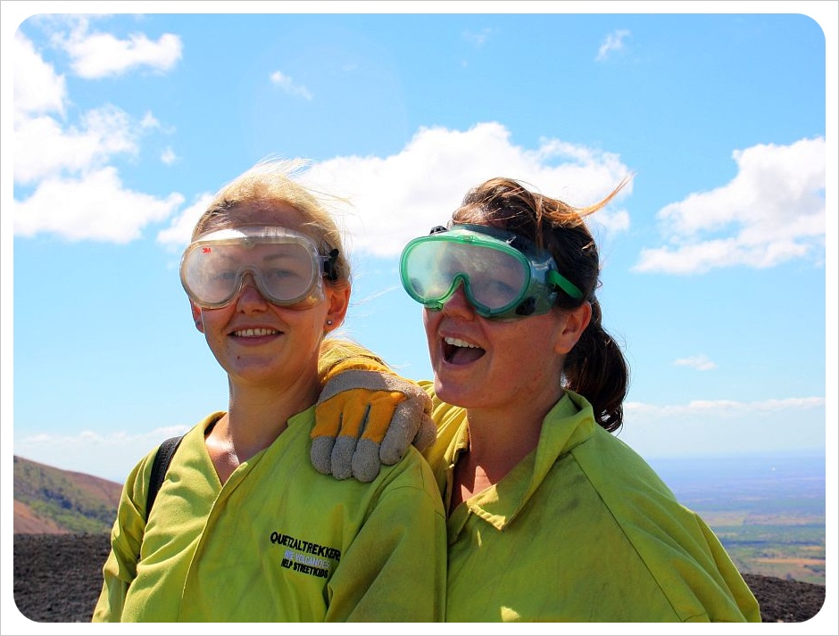 Leon, Nicaragua: The day we boarded down a volcano