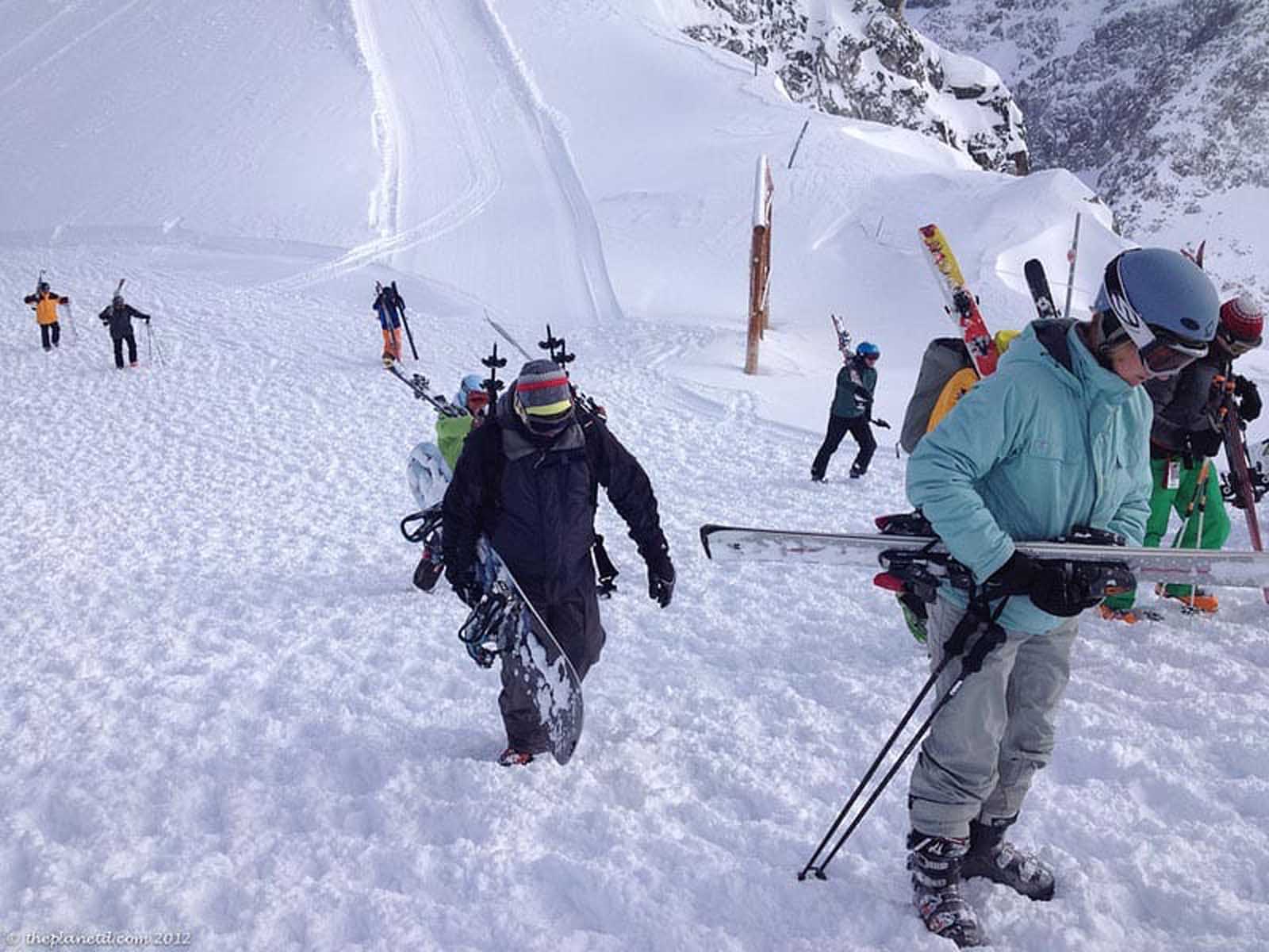 visite el campo de invierno de Colorado