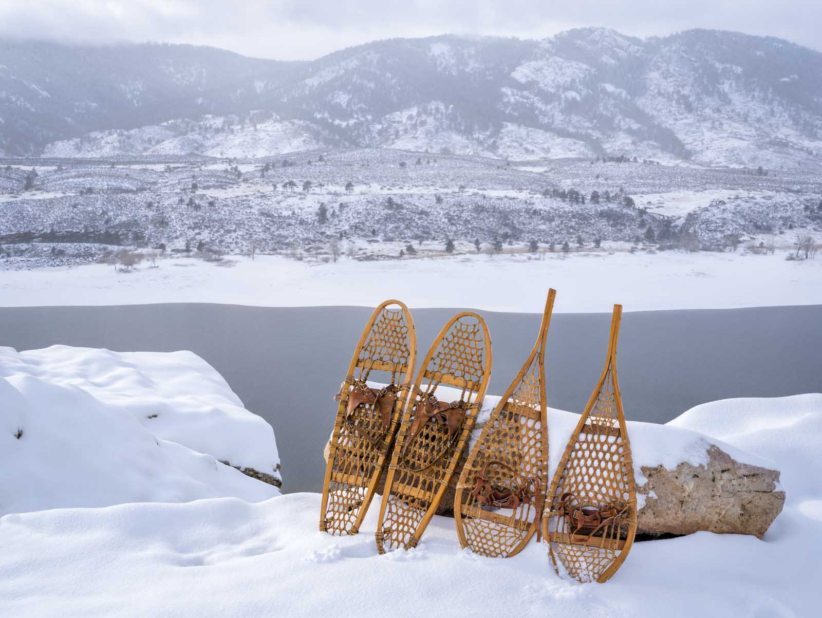 cosas por hacer en invierno con raquetas de nieve de Colorado