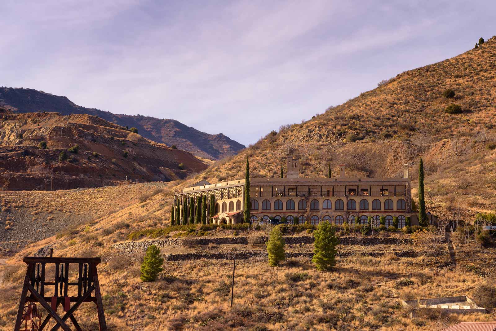 lugares para visitar en el estado de Jerome de Arizona. parque histórico