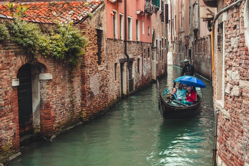 Día lluvioso de Venecia