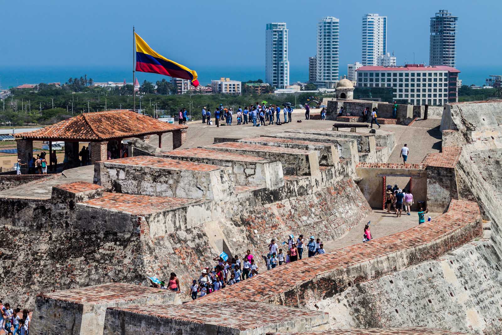 mejores cosas que hacer en cartagena, colombia Castillo de San Felipe de Barajas 