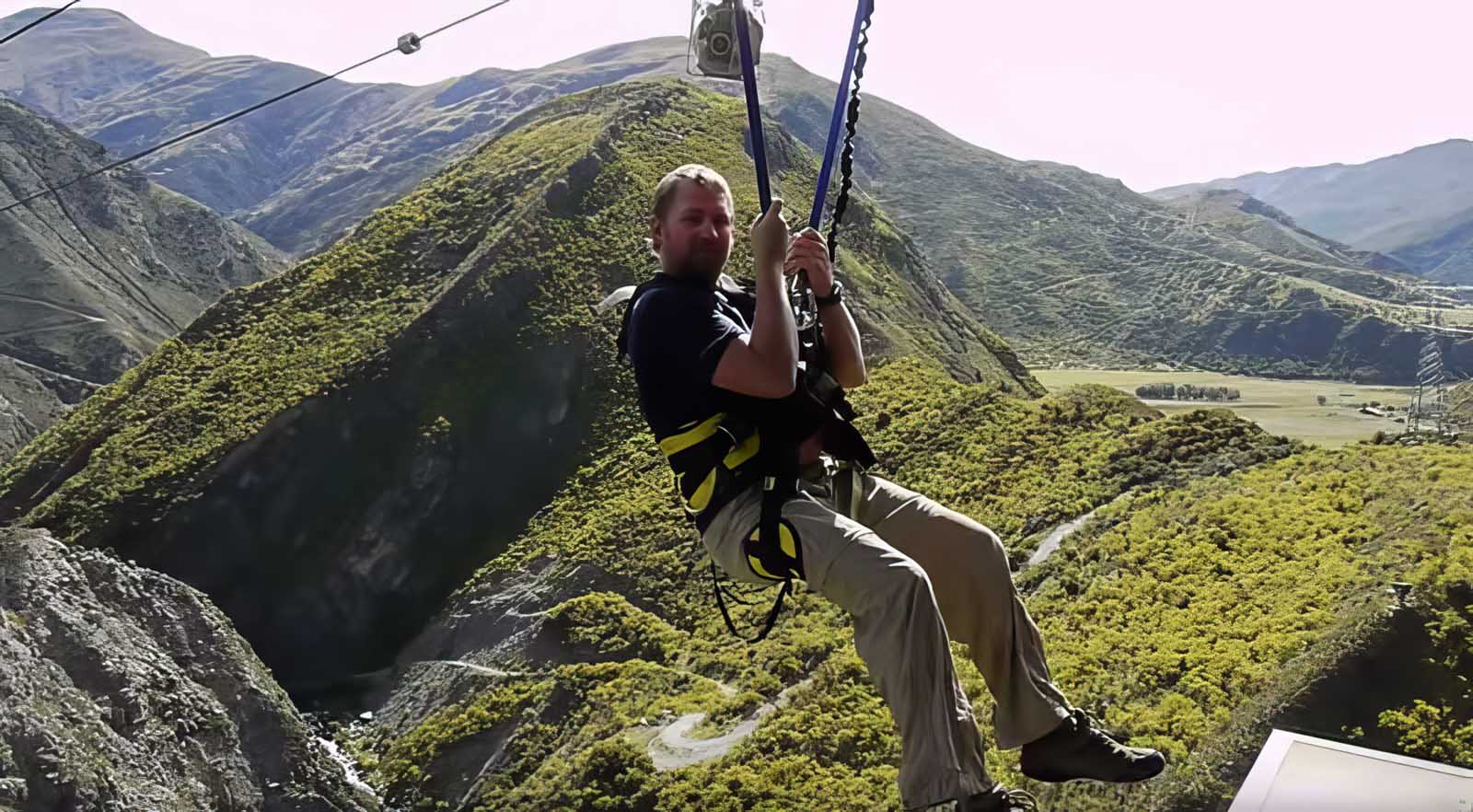 Bunjy jump Nueva Zelanda Nevis swing