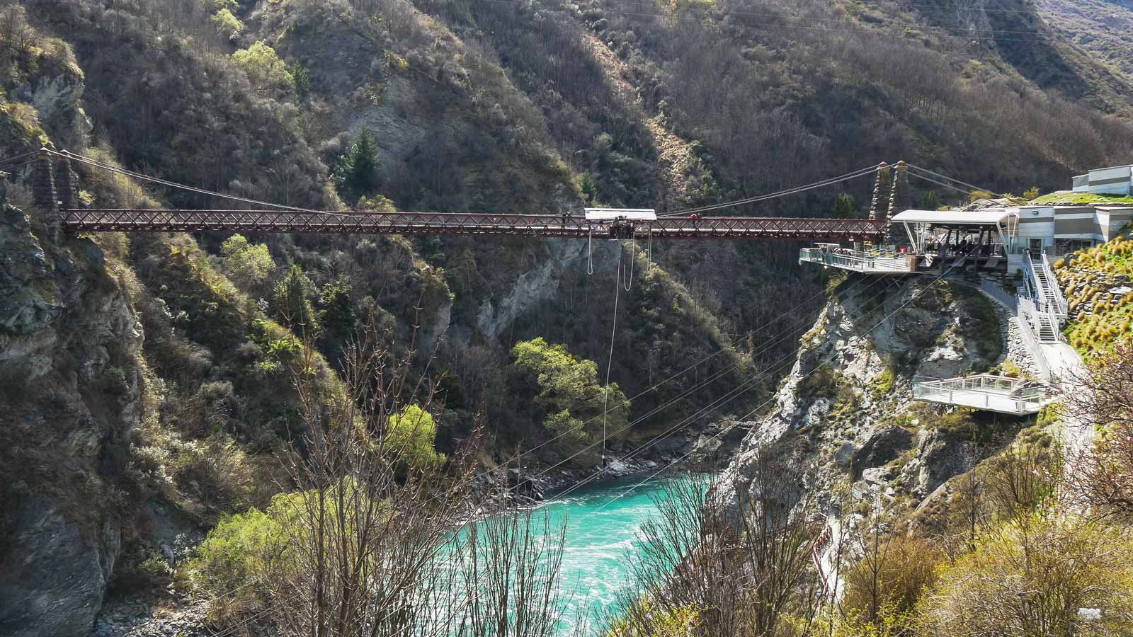 mejores cosas que hacer en Queenstown bunjy jump