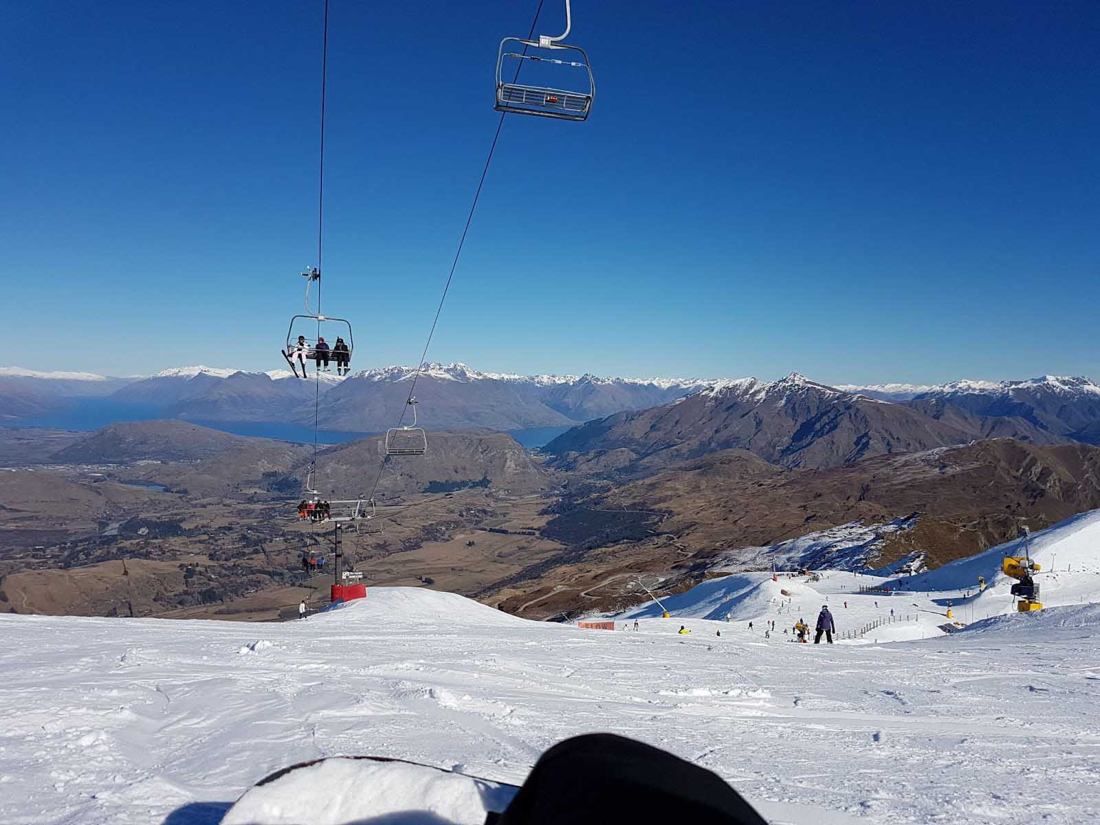 cosas que hacer en las colinas de esquí de Queenstown