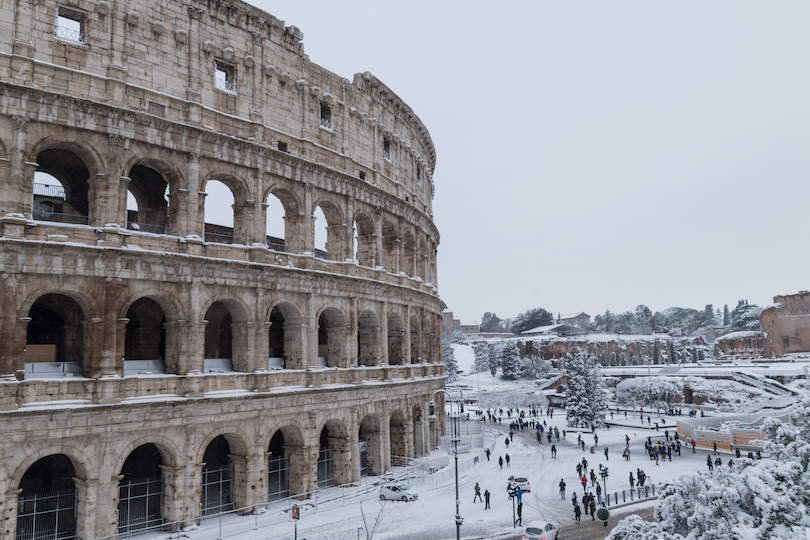 Roma en invierno