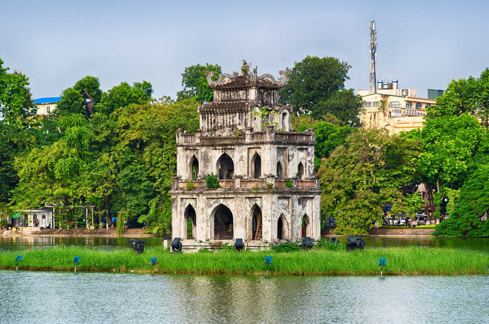 Qué hacer en Vietnam Hoan Kiem Lake (Sword Lake, Ho Guom) en Hanoi