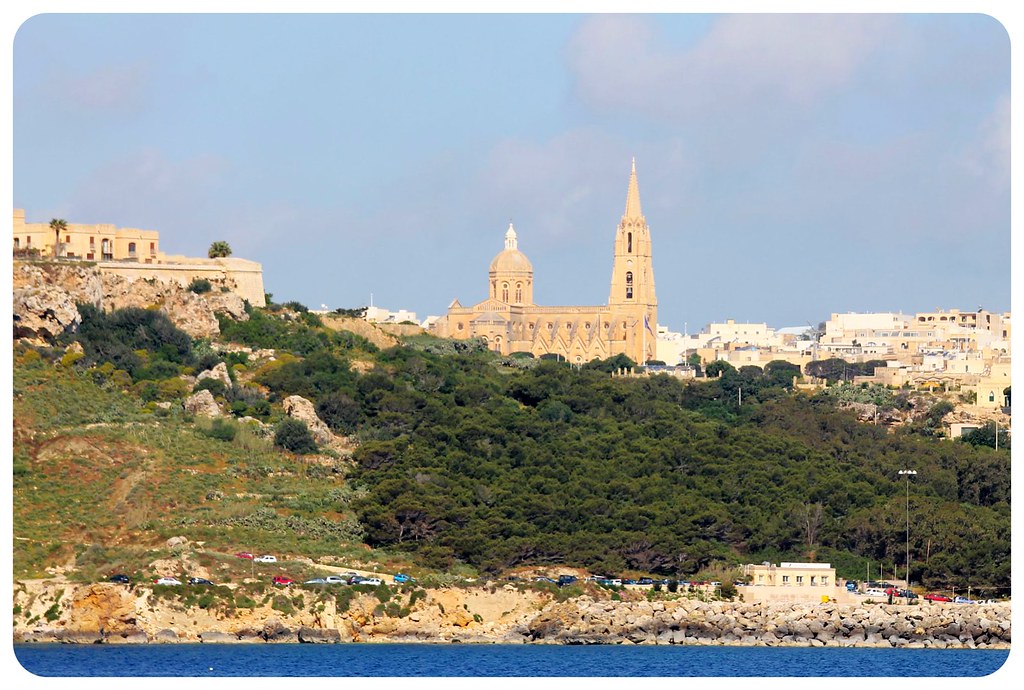 gozo malta desde el mar