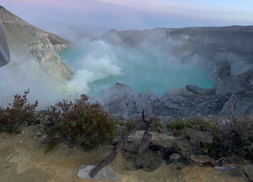 Senderismo en el Monte Ijen