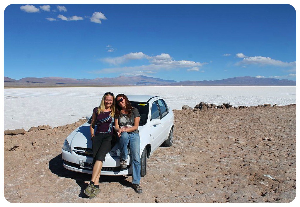 salinas argentina dani y jess en coche