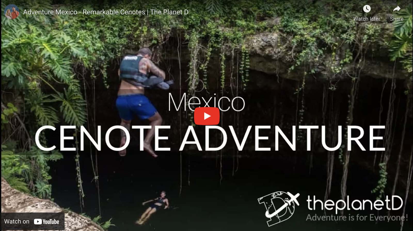 cenotes de México