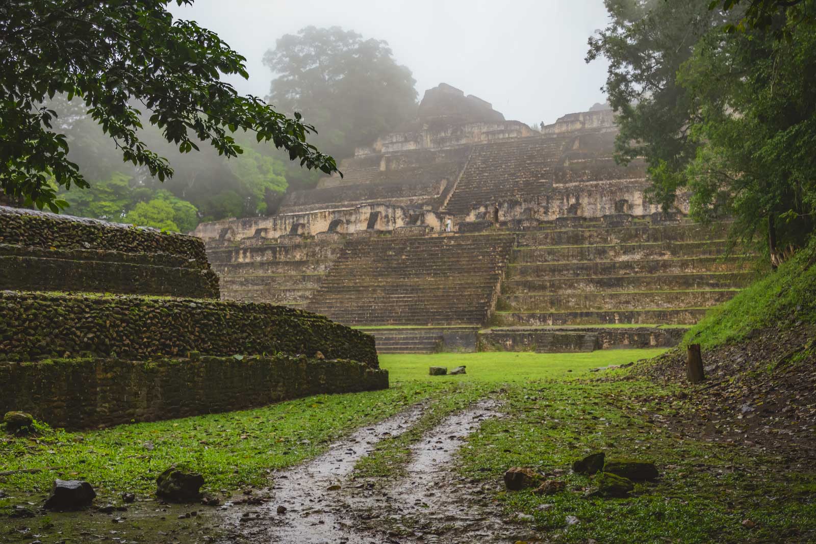 Itinerario en Belice Templo Caracol