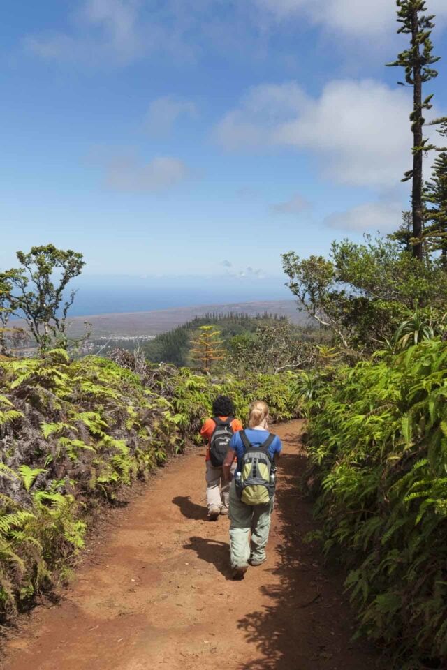 senderismo en lanai 