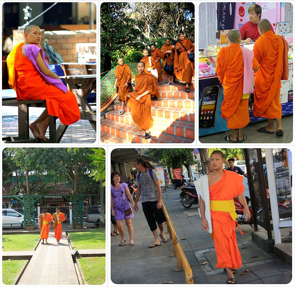 Monjes de Chiang Mai