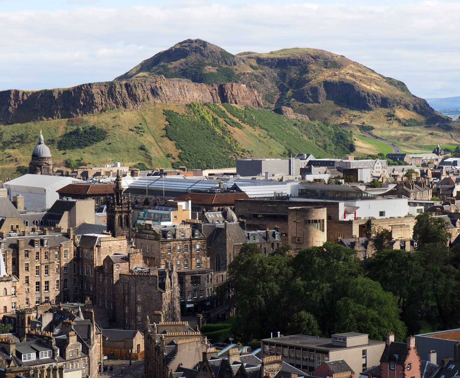 Visitante Edimburgo, Escocia