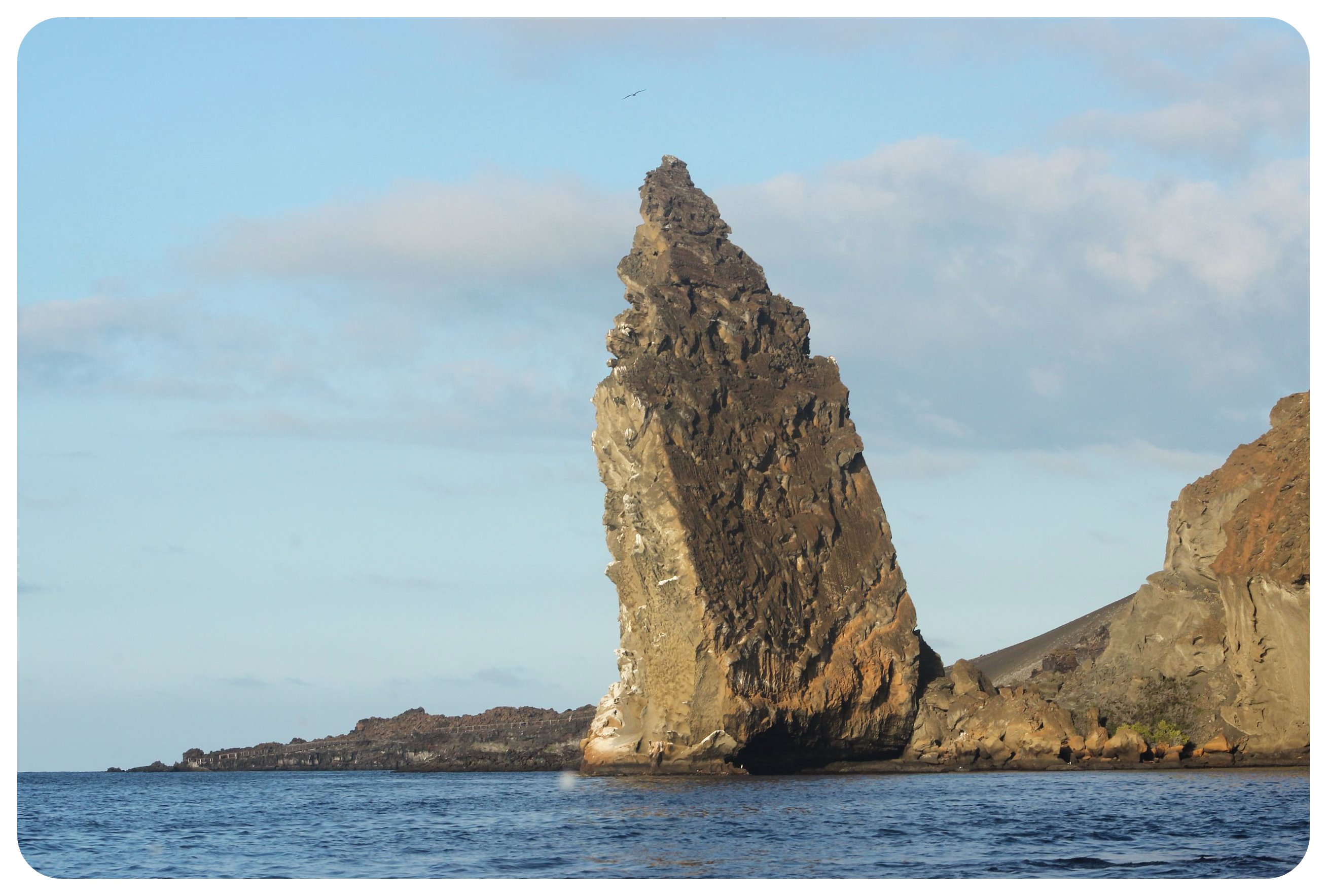 roca pináculo de las islas Galápagos