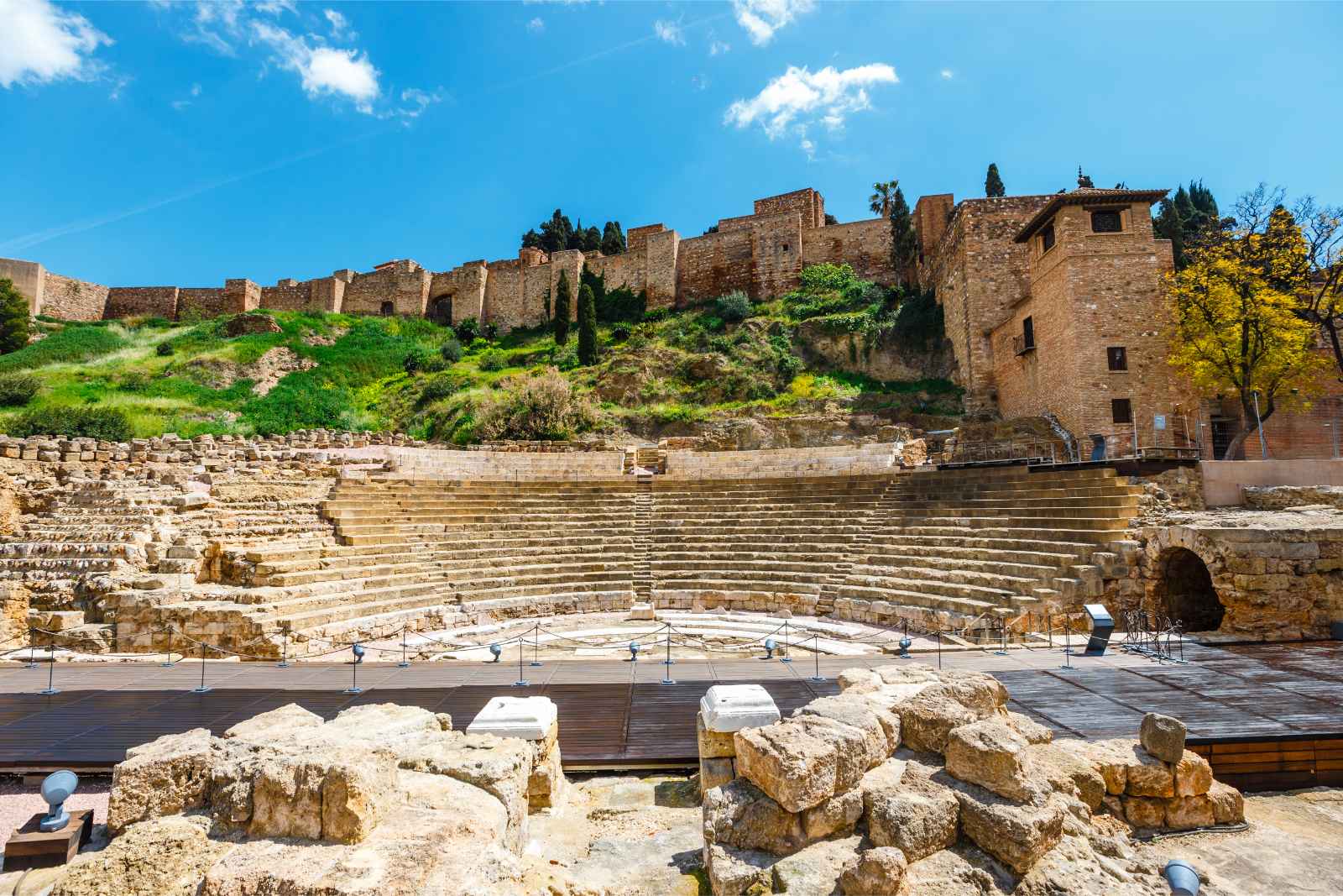 Las mejores cosas que hacer en Málaga Teatro Romano de Málaga