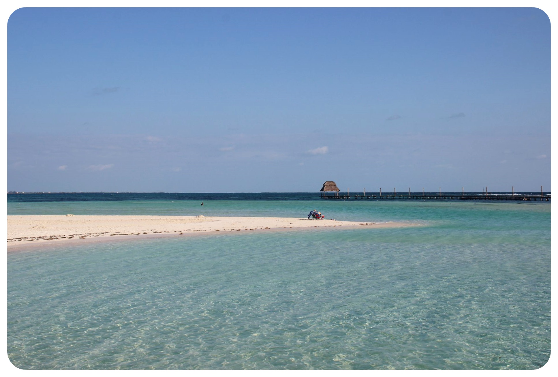 isla mujeres tonos de azul