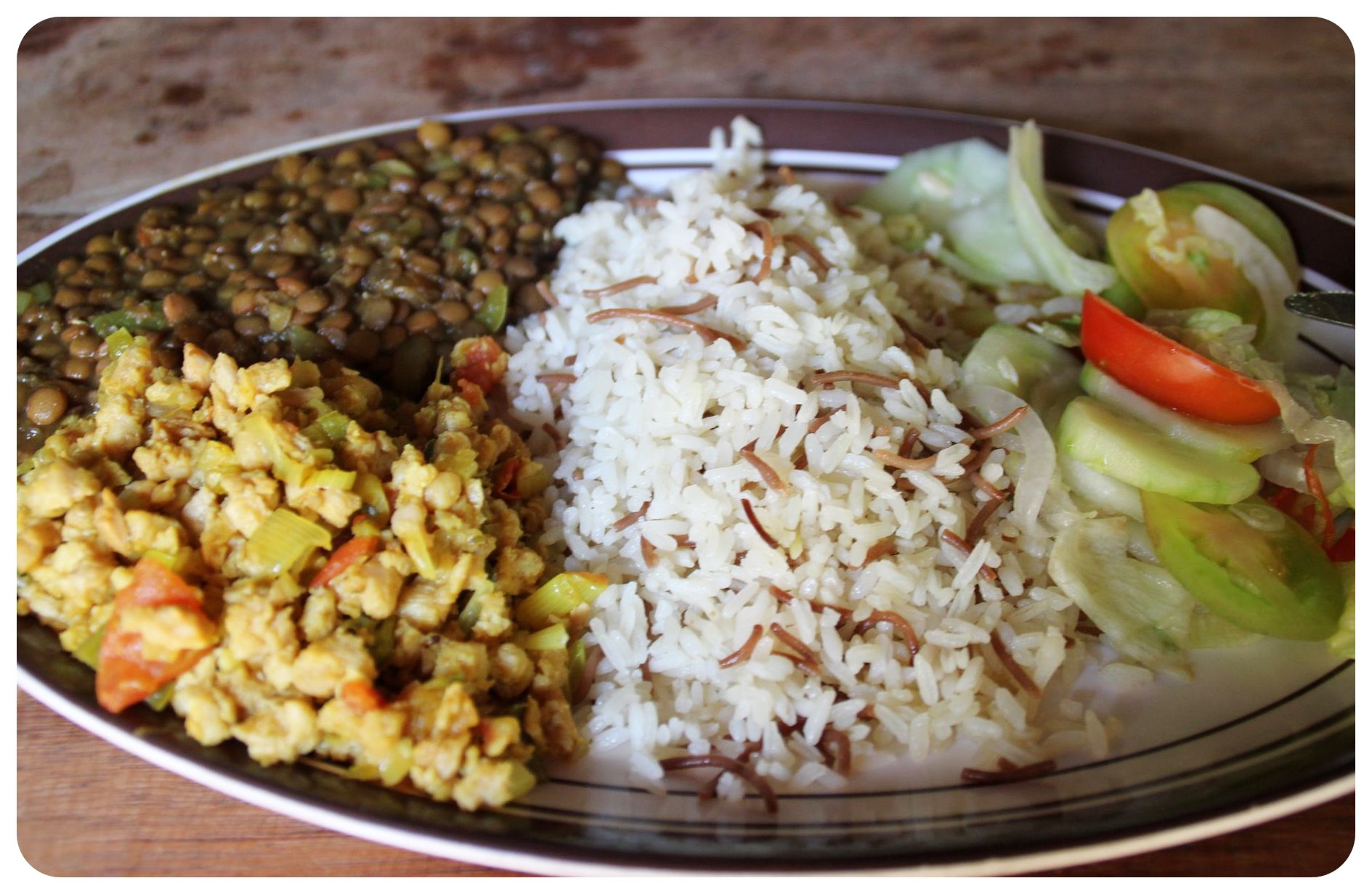 almuerzo de campamento ciudad perdida