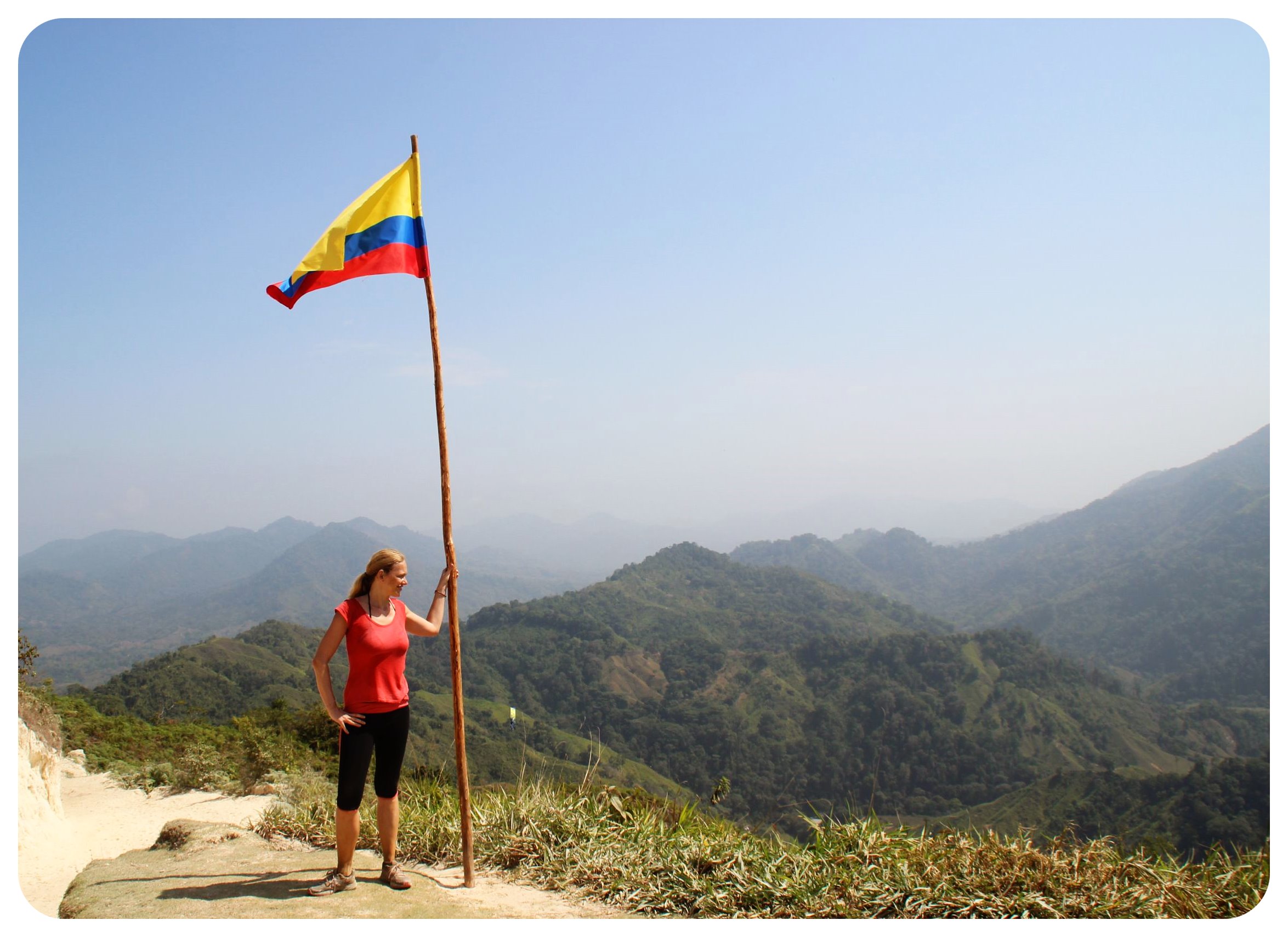 excursión a la ciudad perdida de Colombia