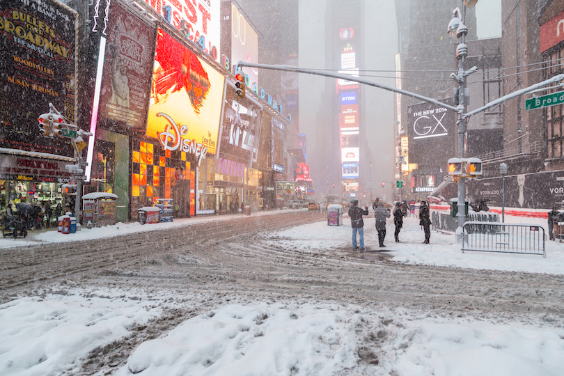 Nieve de Nueva York